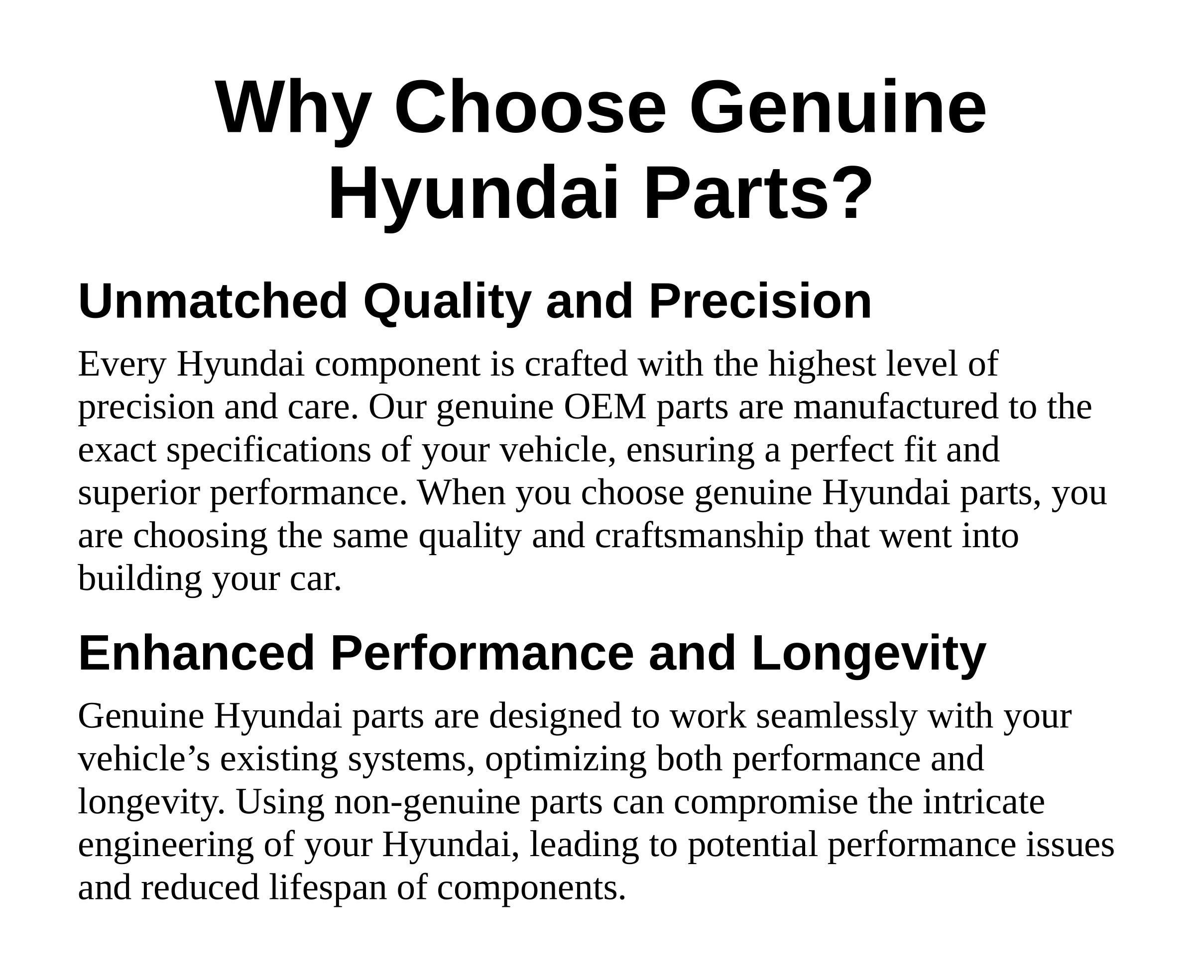 New Genuine Hyundai Front Sled Shoe (2013-2018) OE