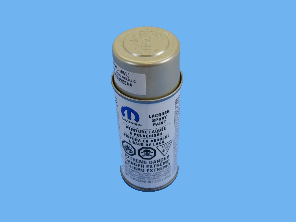 New Genuine Mopar Touchup Spray Paint White Gold Clear Coat 5oz. OE 68644686AA