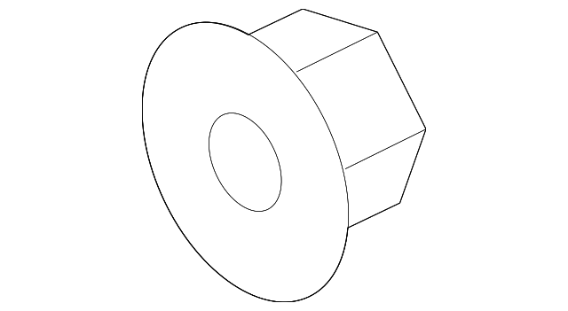 2007-2019 Nissan Lower Ball Joint Spindle Nut Knuckle | 40262JA000